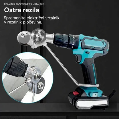 🔧 Nastavek za električni vrtalnik 🔩 Spremenite svoj električni vrtalnik v orodje za rezanje.