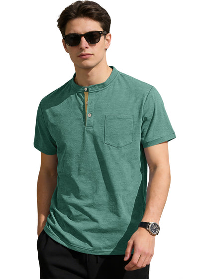 👔 Stylowy męski T-shirt w stylu casual na lato