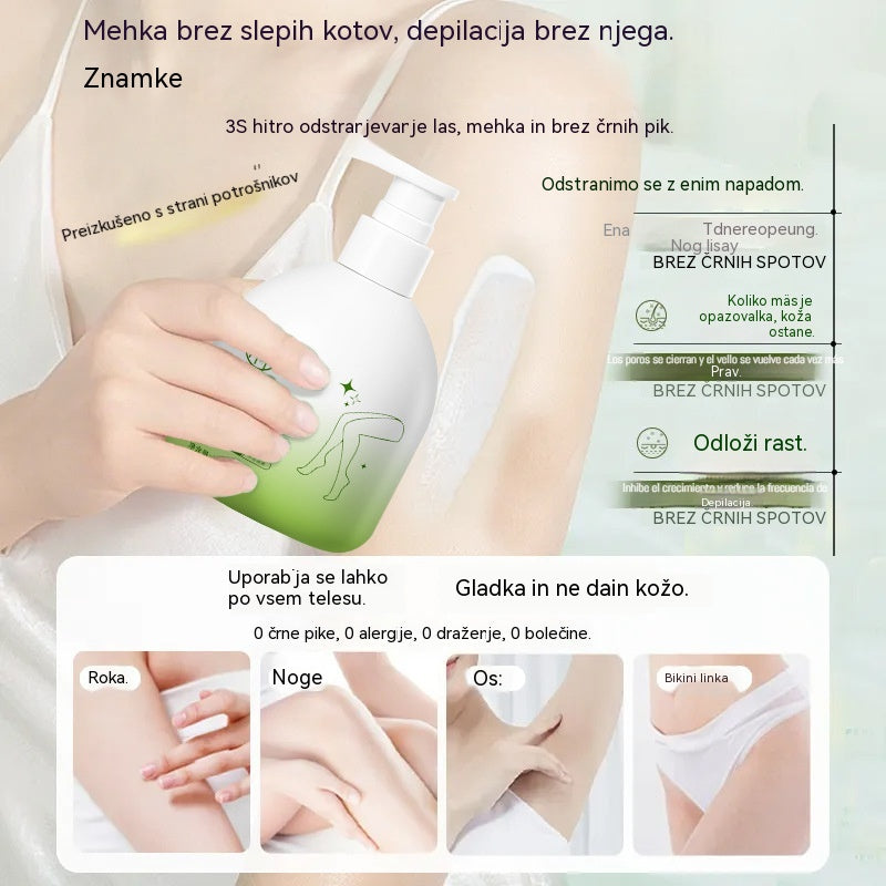 ✨Nežen in koži prijazen komplet za odstranjevanje dlak | Časovno omejena ponudba🎁