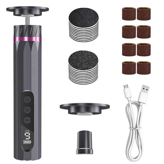 🦶 ČASOVNO OMEJENA PONUDBA 50 % POPUSTA! ⚡ Polnilna električna pila za stopala – 9 hitrosti, LCD zaslon, polnjenje prek USB-C ✨