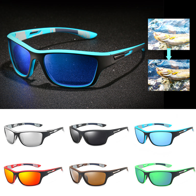 🚵‍♂️😎 ⚡ Męskie sportowe okulary przeciwsłoneczne, polaryzacyjne, z prawdziwą lustrzaną soczewką, nowoczesne i odporne na kurz, idealne do jazdy na rowerze na świeżym powietrzu