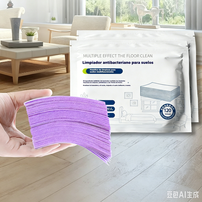 🧹✨ 240 večnamenskih antibakterijskih in dezodorirajočih čistilnih tablet | Primerno za parket, laminat, ploščice in stene avtodomov