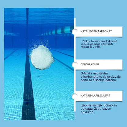 🔥【Kupite 1, dobite 1 gratis】🏊‍♀️💧Tablete za čiščenje bazenov za čisto in prozorno vodo.