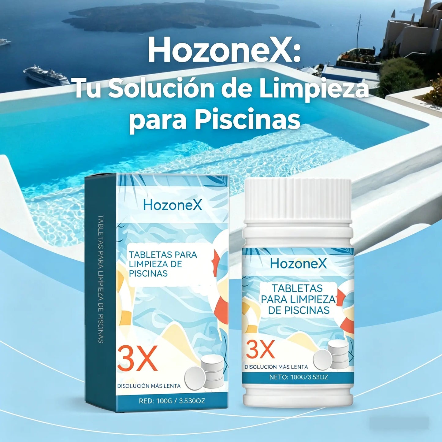 🔥【Kupite 1, dobite 1 gratis】🏊‍♀️💧Tablete za čiščenje bazenov za čisto in prozorno vodo.