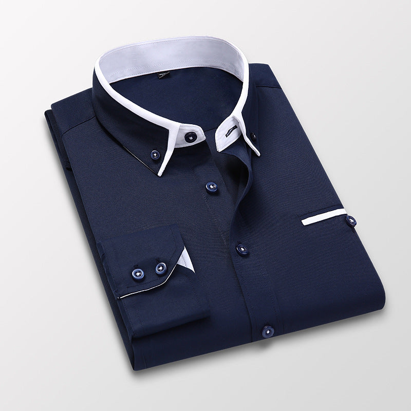 🎉【M-5XL】🔥👔 Nowa, oddychająca koszula biznesowa męska w stylu casual