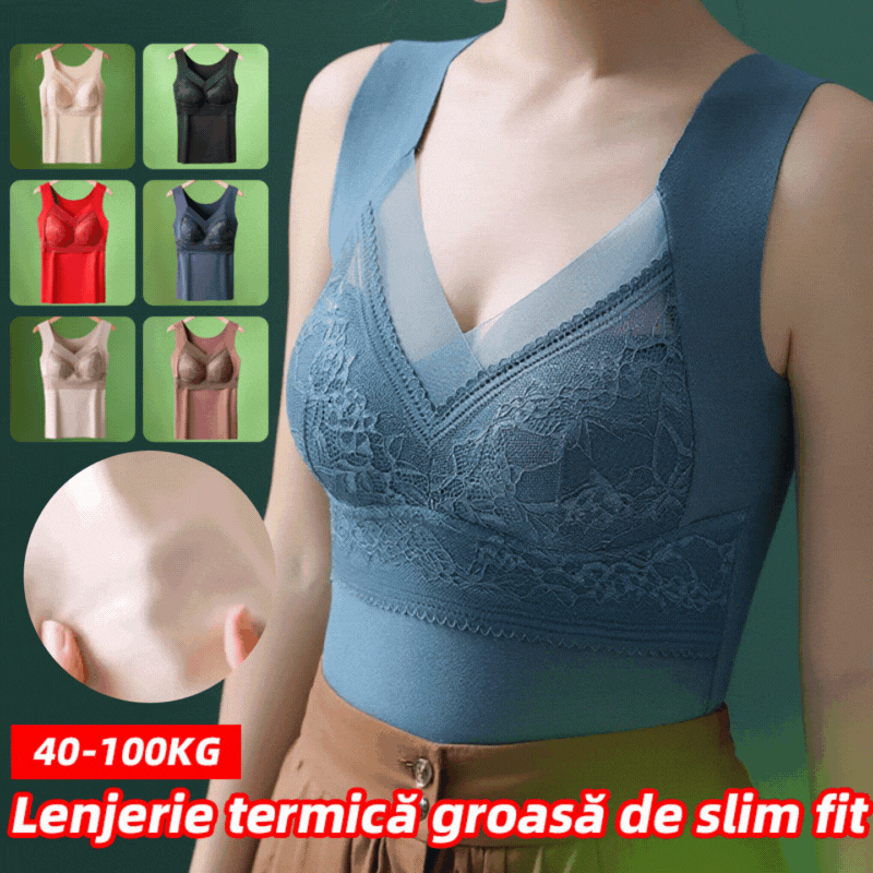 🔥【2 darab】❤️【20–50 kg】Őszi-téli bársonyos csipkés alakformáló melltartó, szép hátkialakítással, a mellek megereszkedésének megelőzésére