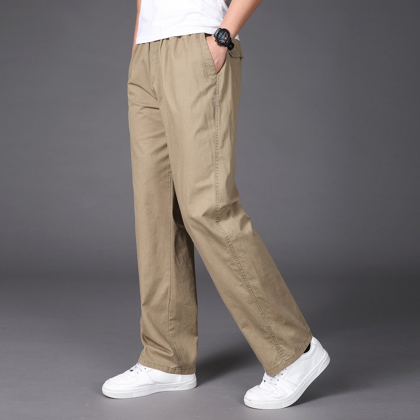 🔥【50-130KG】👖👖Nowe letnie spodnie męskie oddychające i wygodne