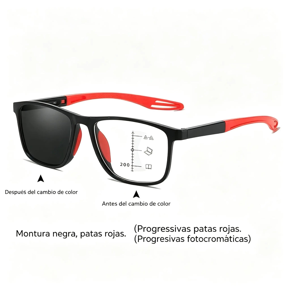 🕶️ Gafas de lectura fotocromáticas, ultraligeras y de alta definición, diseñadas especialmente para personas mayores.