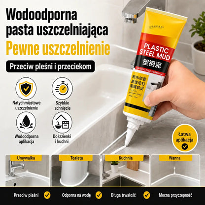 ✨ Wielofunkcyjna wodoodporna biała masa uszczelniająca ze skrobakiem