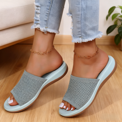 【Najlepiej sprzedające się buty damskie】👡【Rozmiary 35-43】2026 Modne damskie kapcie domowe w dużych rozmiarach, płaskie kapcie, codzienne kapcie na zewnątrz