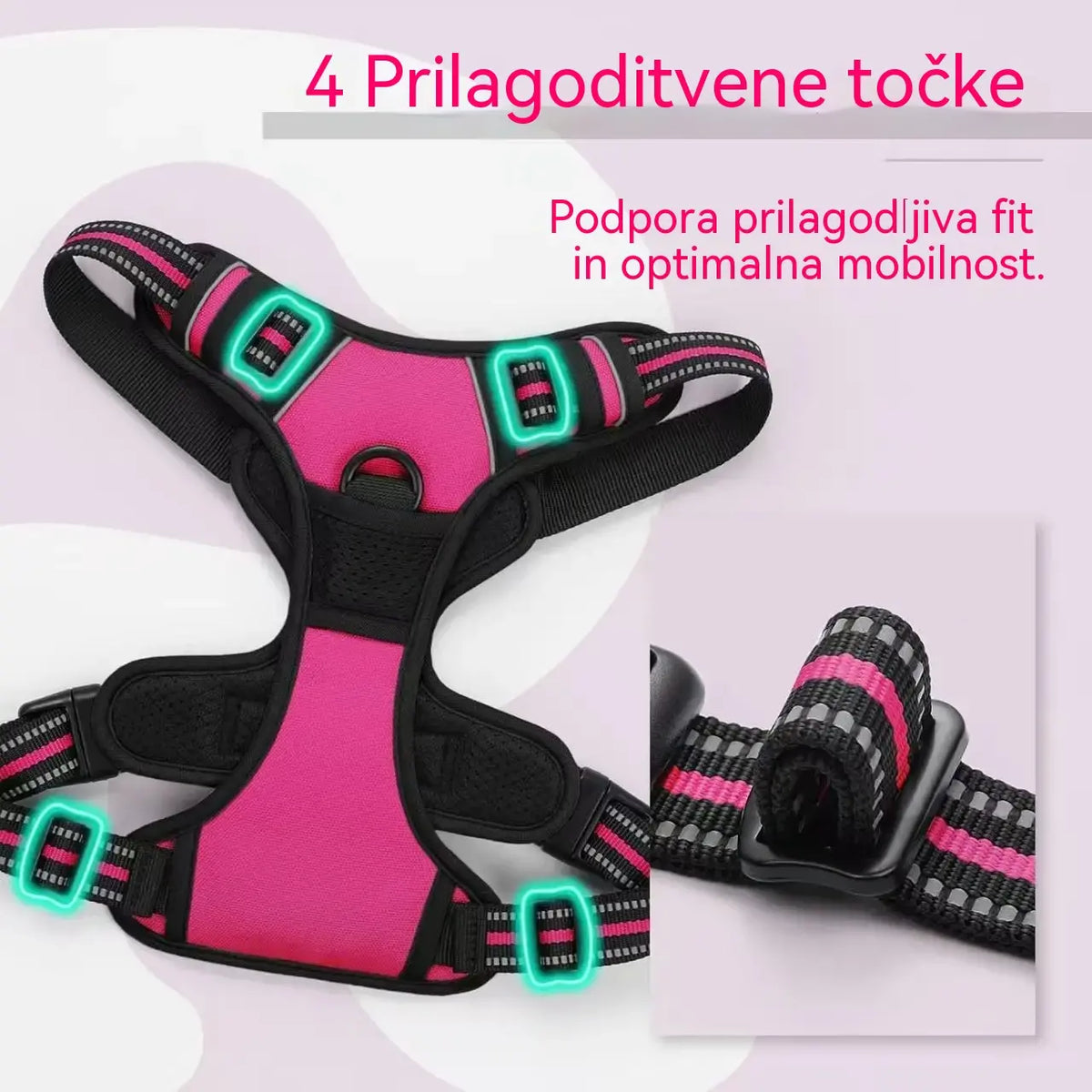 🦮Povodec za psa proti vlečenju