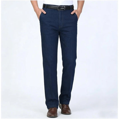 👖 Nuevos jeans de cintura alta para hombre, tallas grandes, colección 2026
