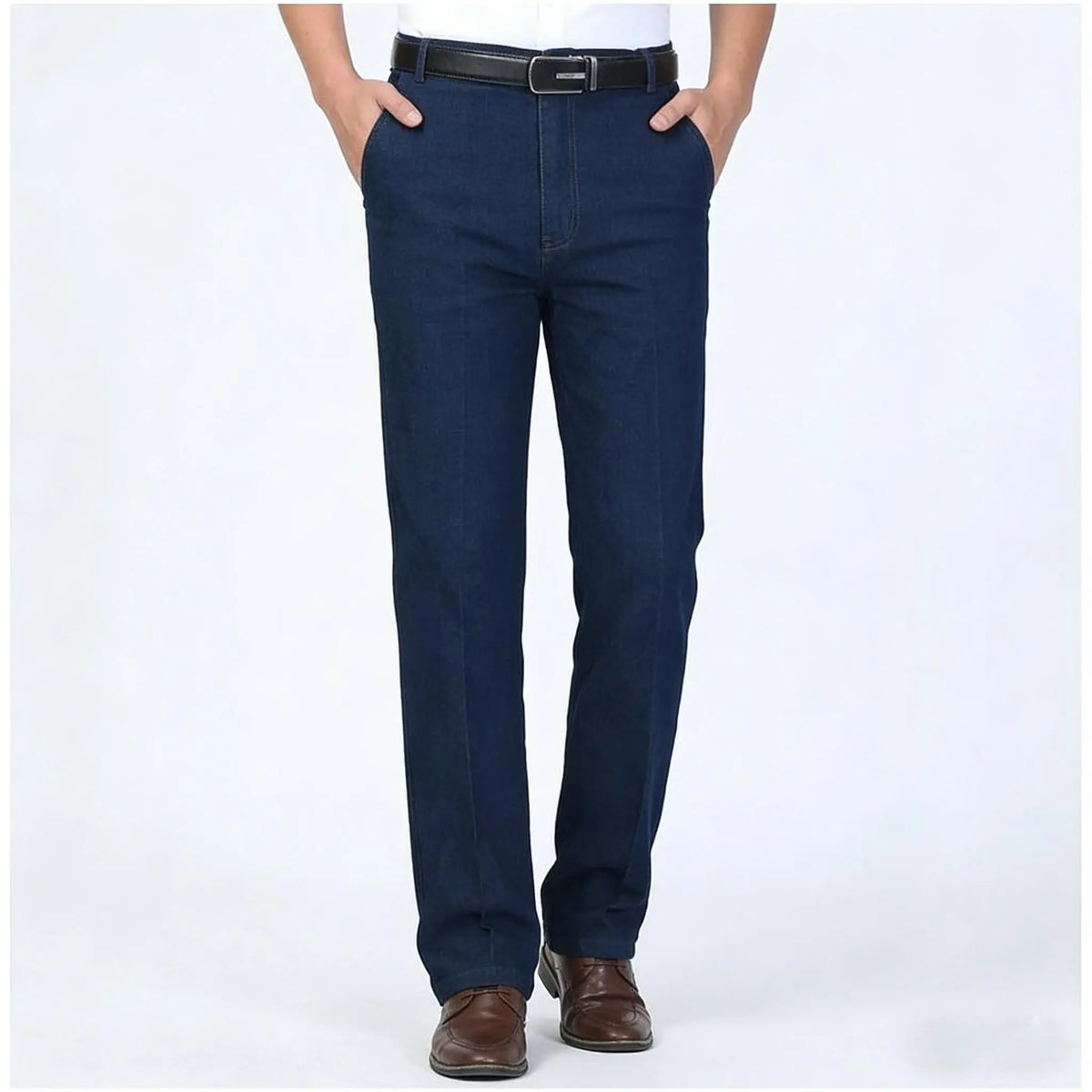 👖 Nuevos jeans de cintura alta para hombre, tallas grandes, colección 2026
