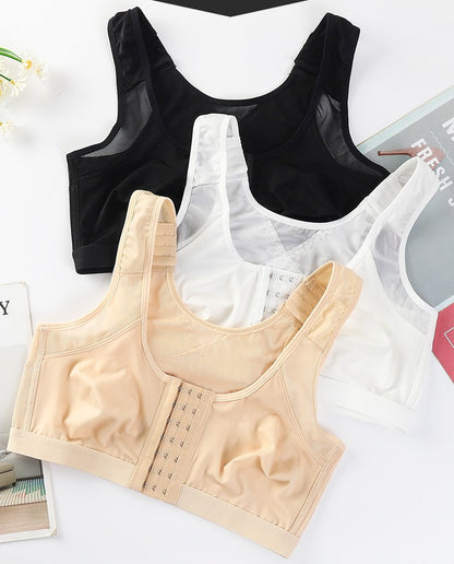 【Kupite 1, dobite 2 gratis】🥰(3 kosi)👙【40-120 kg】Modrček s popolno pokritostjo in podporo