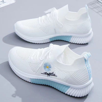 ✨【35-40】 2025 letnie nowe damskie oddychające buty sportowe, lekkie i przewiewne