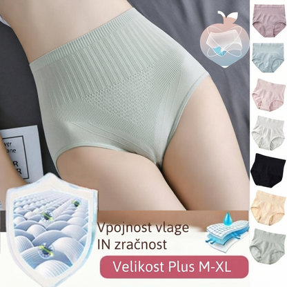 💥【Komplet 7 kosov】 Hlačke z visokim pasom, vodoodporne in antibakterijske.