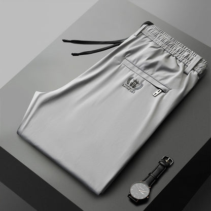 【40-115kg】🔥Nove raztegljive svilene hlače iz ledu za pomlad in poletje 2025