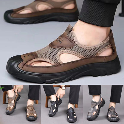 👟Poletna razprodaja 🏆【Velikosti 38-46】Novi moški sandali za poletje 2026, lahki, za šport in prosti čas, nedrseči, popolni za na plažo