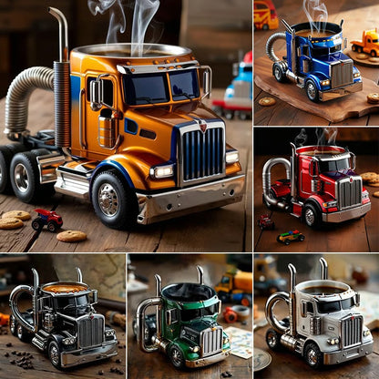 🚛Ručně vyráběné hrnky na kávu pro kamiony