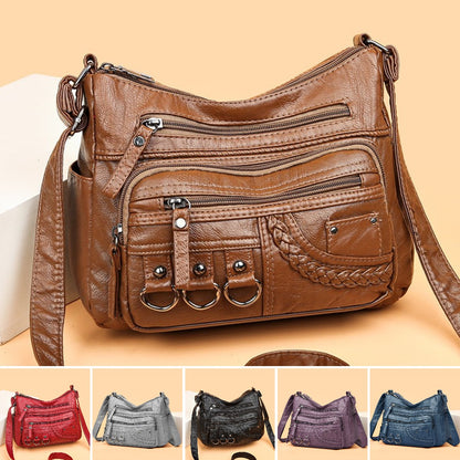 💥👜2025 nowa torba na ramię / crossbody z miękkiej skóry o dużej pojemności