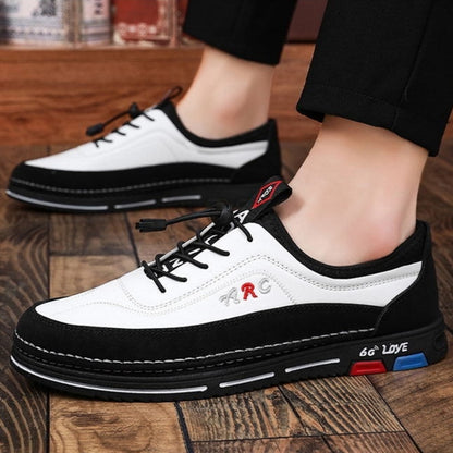 💯🔥【39–48】Męskie skórzane buty biznesowe na co dzień – wodoodporne, odporne na plamy, z miękką podeszwą zapewniającą wygodę noszenia