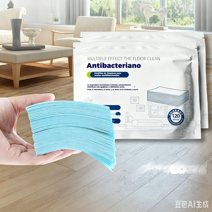 🧹✨ 240 večnamenskih antibakterijskih in dezodorirajočih čistilnih tablet | Primerno za parket, laminat, ploščice in stene avtodomov