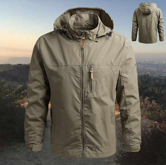 [M-5XL] Pánská outdoorová horolezecká bunda odolná proti větru a dešti