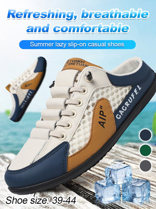 👞🔥（buty męskie）【39-44】Nowe męskie sportowe klapki codzienne