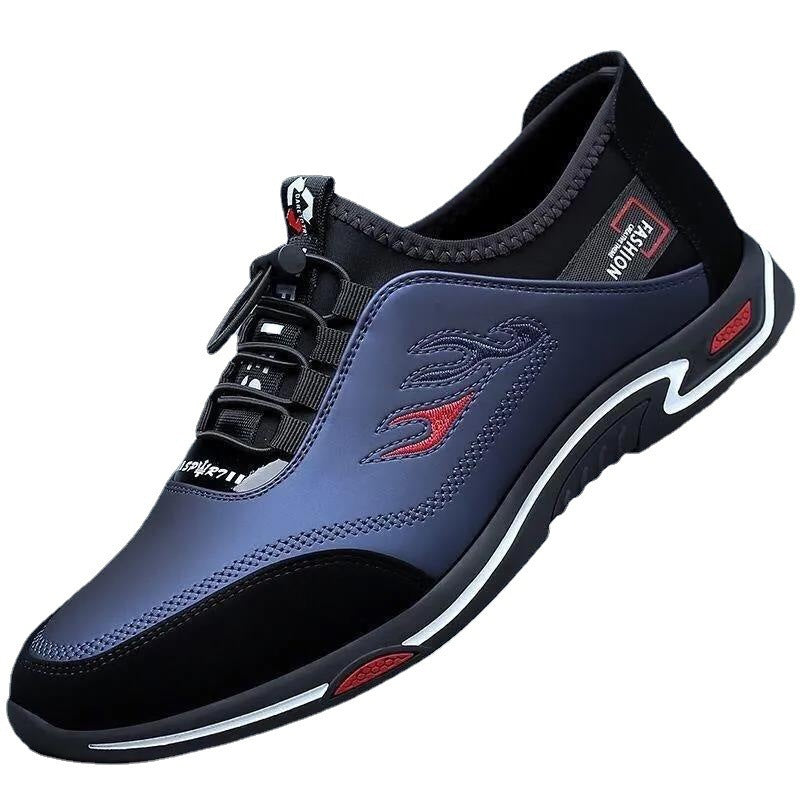 👞 Prodyšné kožené společenské boty pro muže✅ proti zápachu✅ měkká kožená podrážka✅ moderní a univerzální