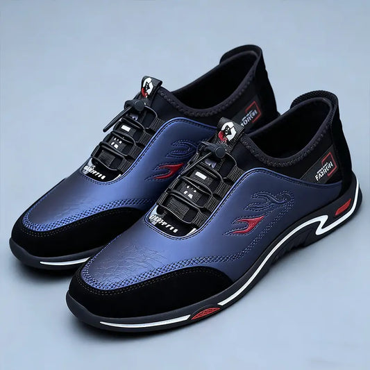 👞Zračni usnjeni poslovni čevlji za moške ✅ proti smradu ✅ mehak usnjen podplat ✅ modni in univerzalni