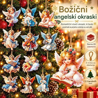 🎄【24 kosov】👼Obesek Viktorijin angel