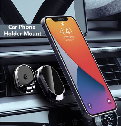 🔥🚗agnetický držák telefonu, 360° otočný a skládací