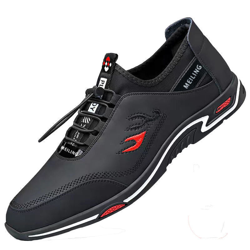 👞 Prodyšné kožené společenské boty pro muže✅ proti zápachu✅ měkká kožená podrážka✅ moderní a univerzální