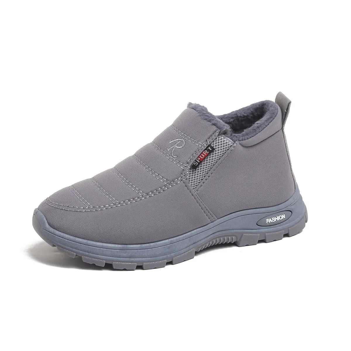 🔥【35-48】Unisex zimski škornji s podlogo iz semiša - topli, udobni in nedrseči, idealni za hladno vreme.