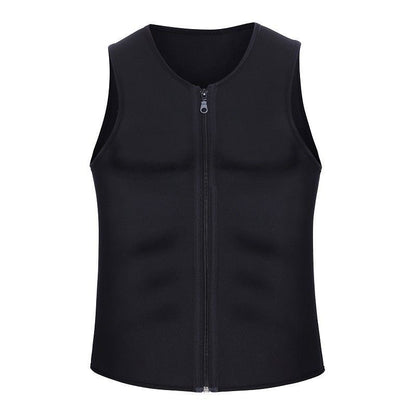 🔥【S-4XL】Męska kamizelka zapinana na suwak, modelująca brzuch
