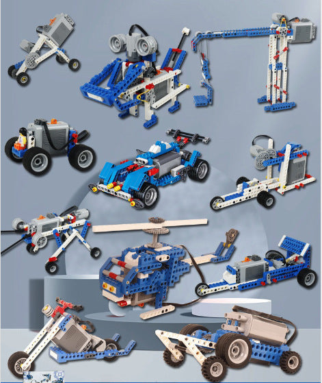 1 szt. 149 zł🤖🧩 [Ograniczona czasowo zniżka 50%] Zestaw do samodzielnego montażu elektrycznego robota dla dzieci