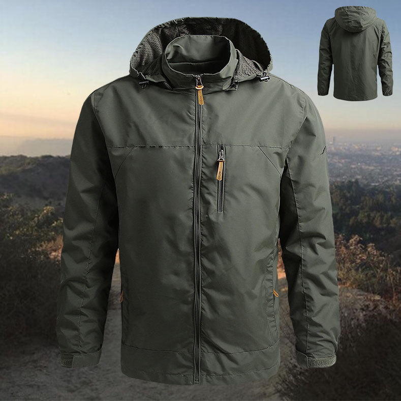 Εξωτερική εξάνθημα με κουκούλα χαλαρή τοποθέτηση συν μέγεθος casual σακάκι