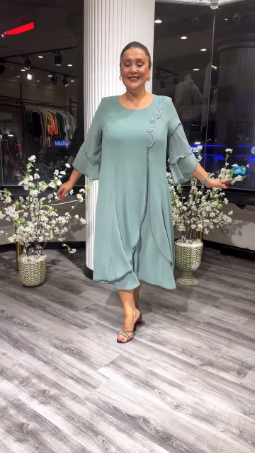 【S-5XL】❤️2024 nowa elegancka sukienka z szyfonu