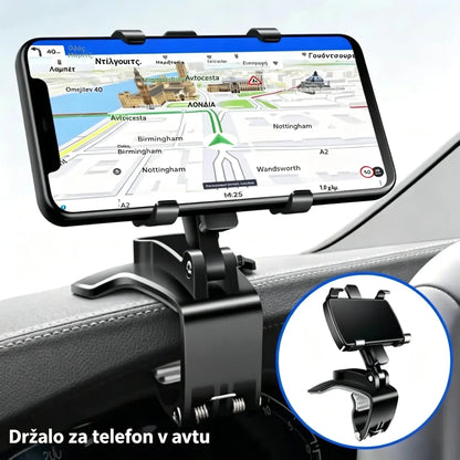 📱🚗 Držalo za telefon | Visokokakovostno, odporno na tresljaje in udarce, stabilno ter odporno na padce – popoln sopotnik na vožnji.