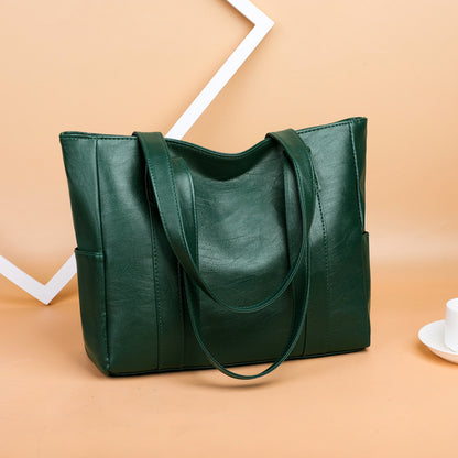 ✨👜【Velika kapaciteta】Ženska torba za čez ramo iz mehkega usnja, novost 2025.