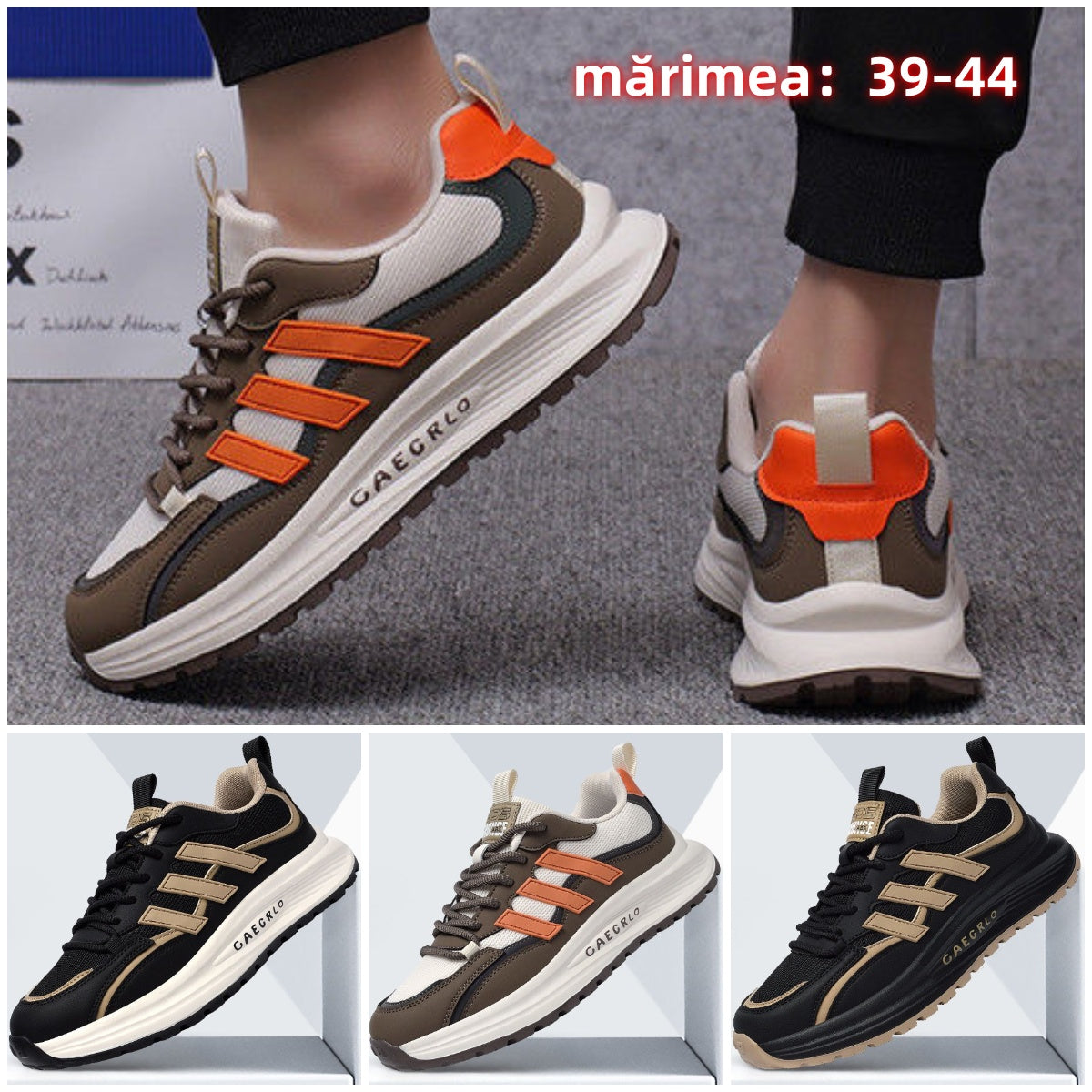 👞【39-44】 Kožená sportovní obuv odolná proti vodě a nečistotám s měkkou podrážkou pro maximální pohodlí