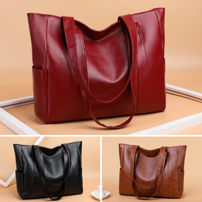 ✨👜【Velika kapaciteta】Ženska torba za čez ramo iz mehkega usnja, novost 2025.