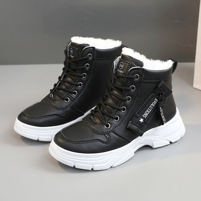 🔥【Połowa ceny】🥰【Rozmiary 35-45】Damskie zimowe buty śnieżne z bocznym zamkiem błyskawicznym