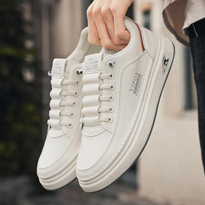 🔥👟【39-44】 2025 prodyšné kožené obchodní ploché boty pro muže