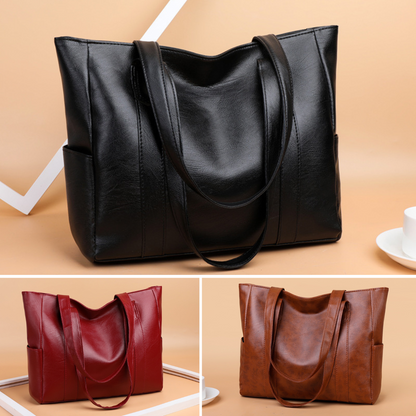 ✨👜【Velika kapaciteta】Ženska torba za čez ramo iz mehkega usnja, novost 2025.