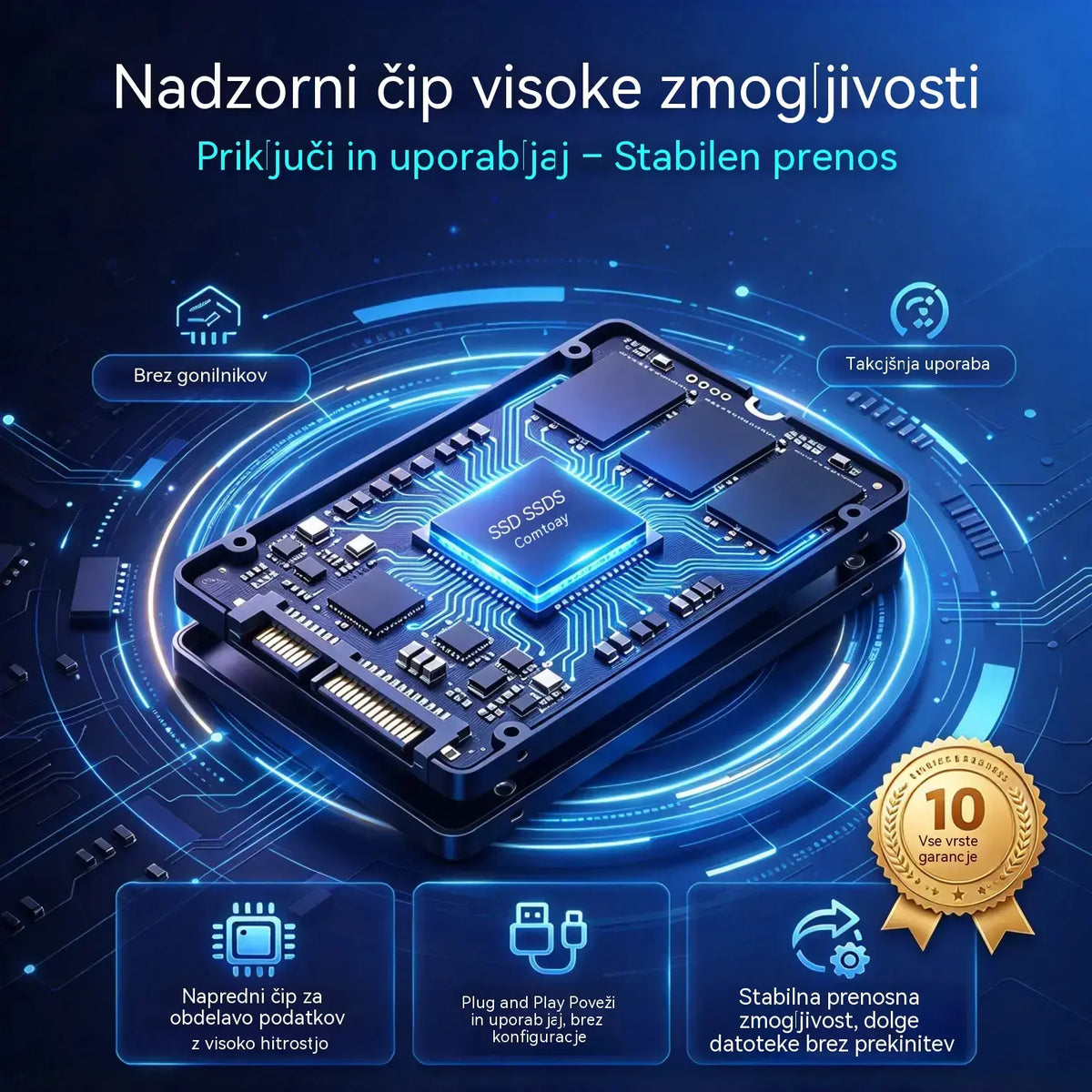 ⚡【32TB】💾 Izjemno tanek SSD nove generacije | Velika zmogljivost in visoka hitrost | Prenosna shramba podatkov 🚀