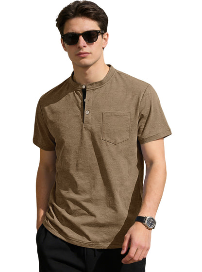 👔 Stylowy męski T-shirt w stylu casual na lato