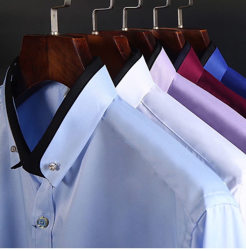 【S-4XL】👕2024 nowa, oddychająca męska koszula biznesowa na co dzień