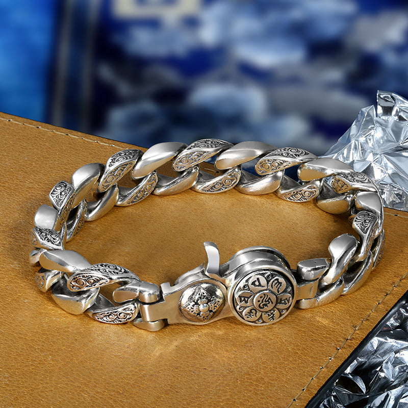 ✨【Oferta ograniczona czasowo】2026 nowa modna bransoletka ze srebra próby 925 w stylu retro