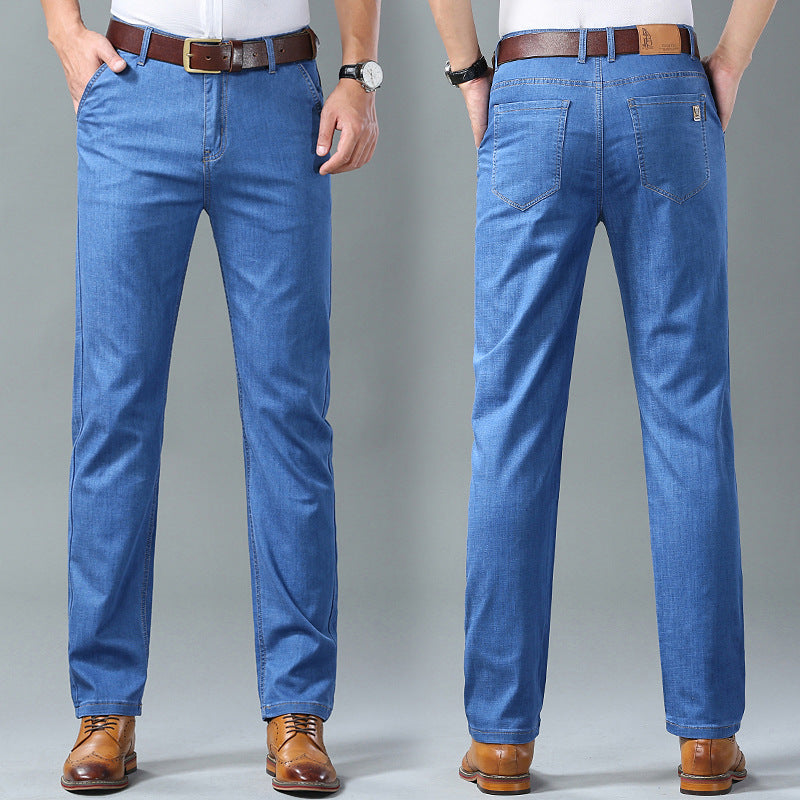 🔥🔥 【60-110 kg】👖👖 Jeansy męskie, proste, codzienne, uniwersalne, w dużych rozmiarach